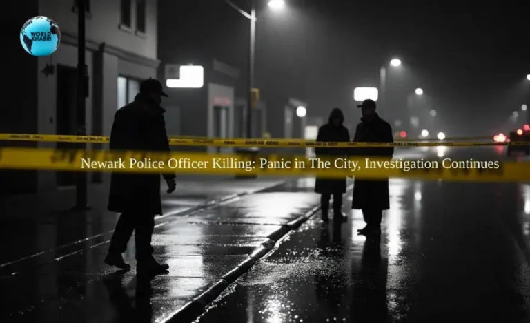 Newark Police Officer Killing: Panic in The City, Investigation Continues