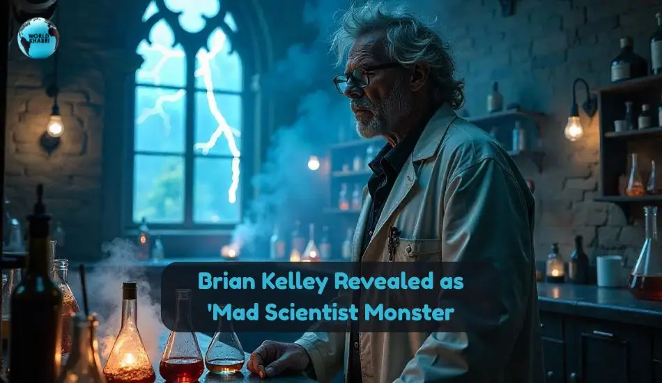 Brian Kelley Revealed as 'Mad Scientist Monster